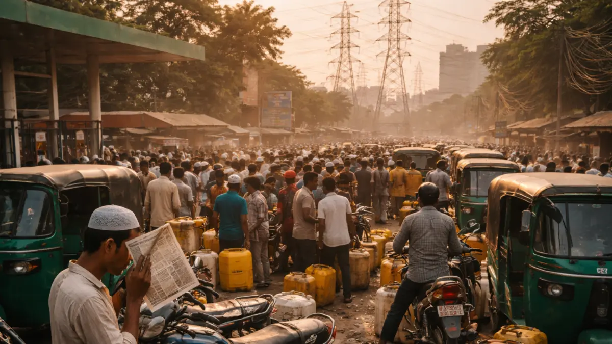 Energy crisis in south asian countries