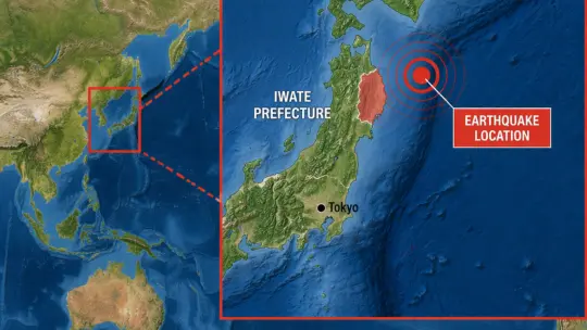 7.7M Earthquake Hits Northern Japan, Triggers Tsunami Warning