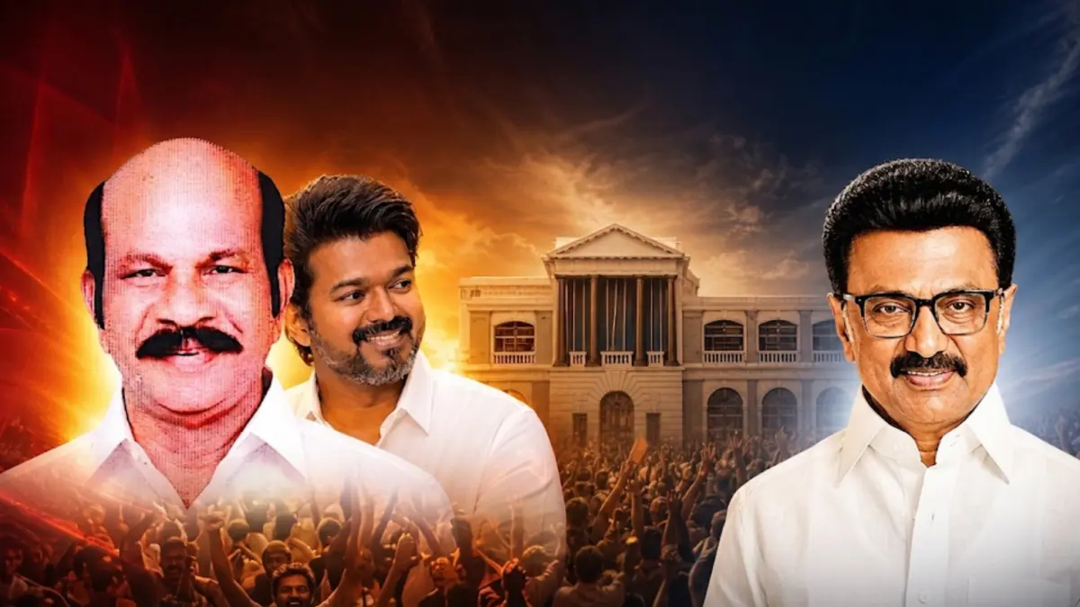 TVK won in kolathur constituency