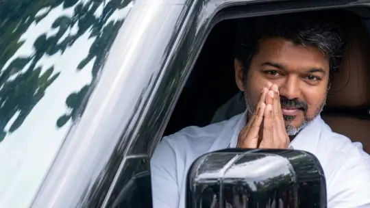 TVK Vijay Chairs Crucial Meeting at Panaiyur After Historic Poll Win