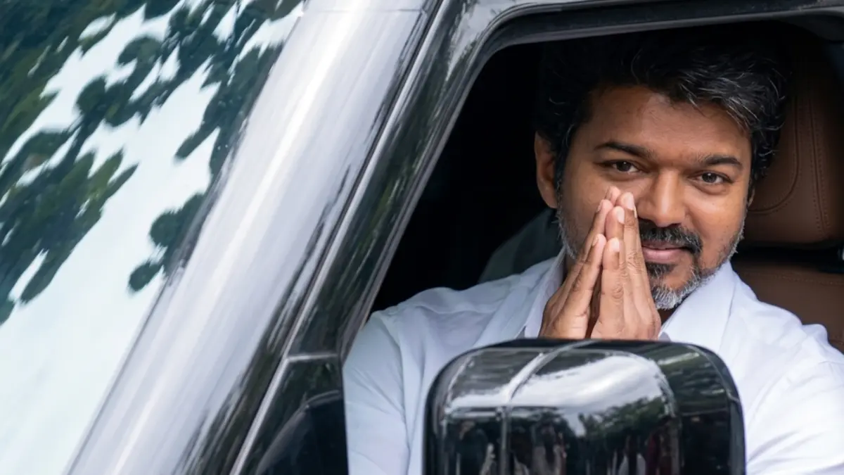 TVK Vijay at Panaiyur