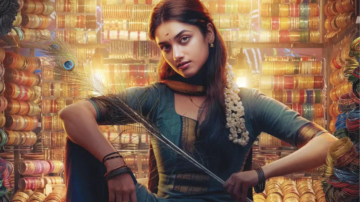 Bhagyashri Borse second look revealed