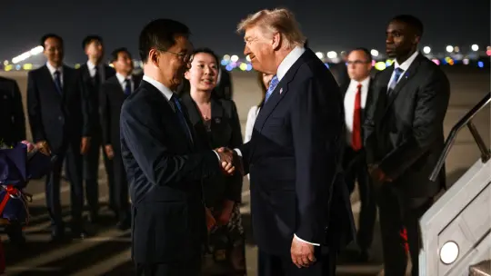 Trump Visits China Amid Trade War Truce and High-Stakes Talks With Xi Jinping