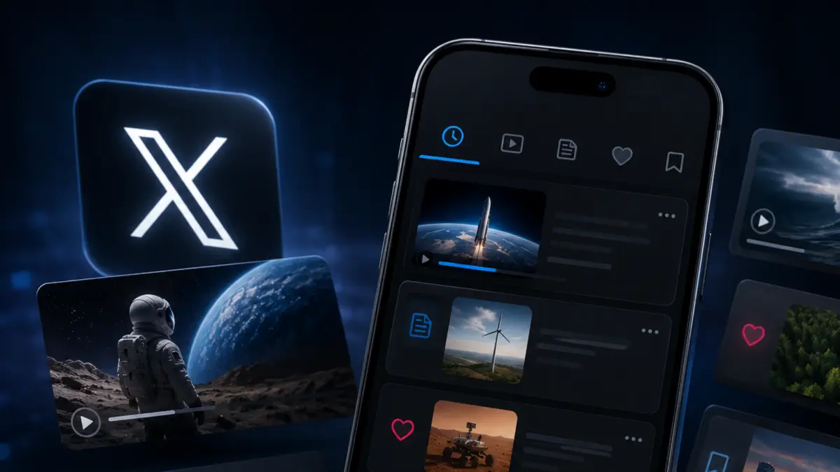 X launched a history tab