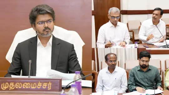 TN CM Vijay Announces 2% DA Hike for 16 Lakh Beneficiaries, Reviews ₹2,500 Women's Aid Scheme