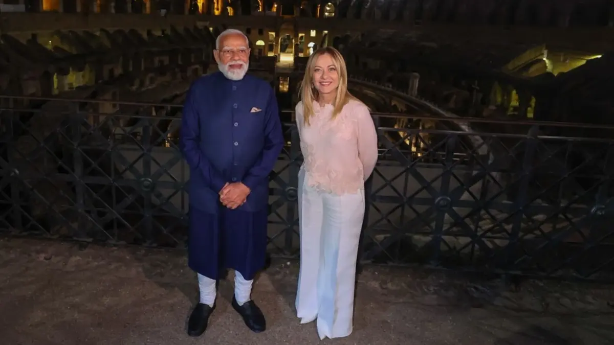 PM Modi met Italy PM melody