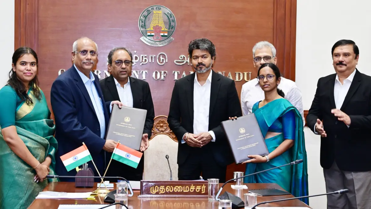 CM Vijay signed MoU of LT
