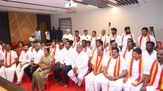 AIADMK Leaders Continue Shift to TVK, Strengthening Ruling Party Across Tamil Nadu