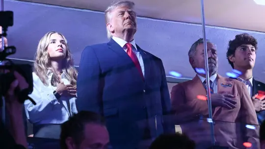 Trump Makes NBA History With Finals Appearance Amid Boos at Madison Square Garden