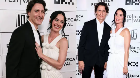 Katy Perry & Justin Trudeau Make Red Carpet Debut at Tribeca Festival Premiere