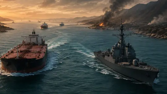 Strait of Hormuz Dispute Deepens as Iran Claims Closure, US Says Shipping Continues
