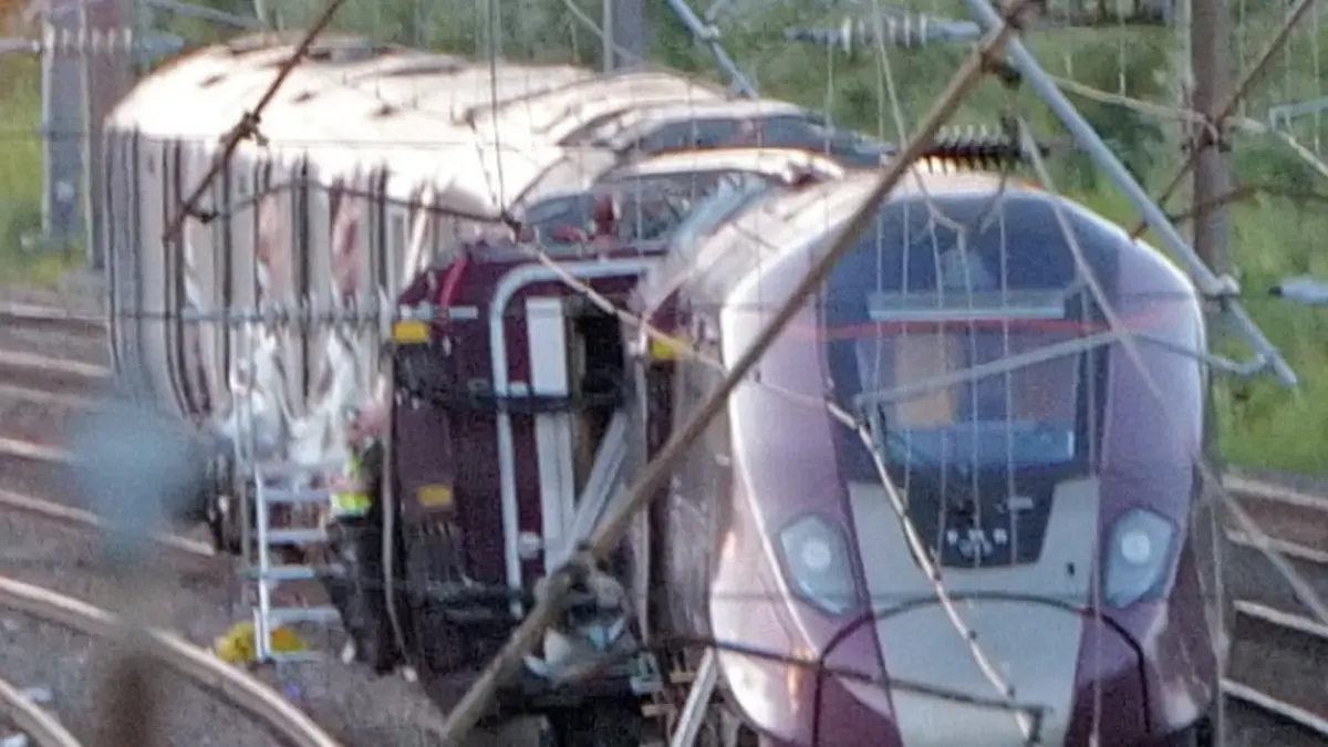 Train Collide near London