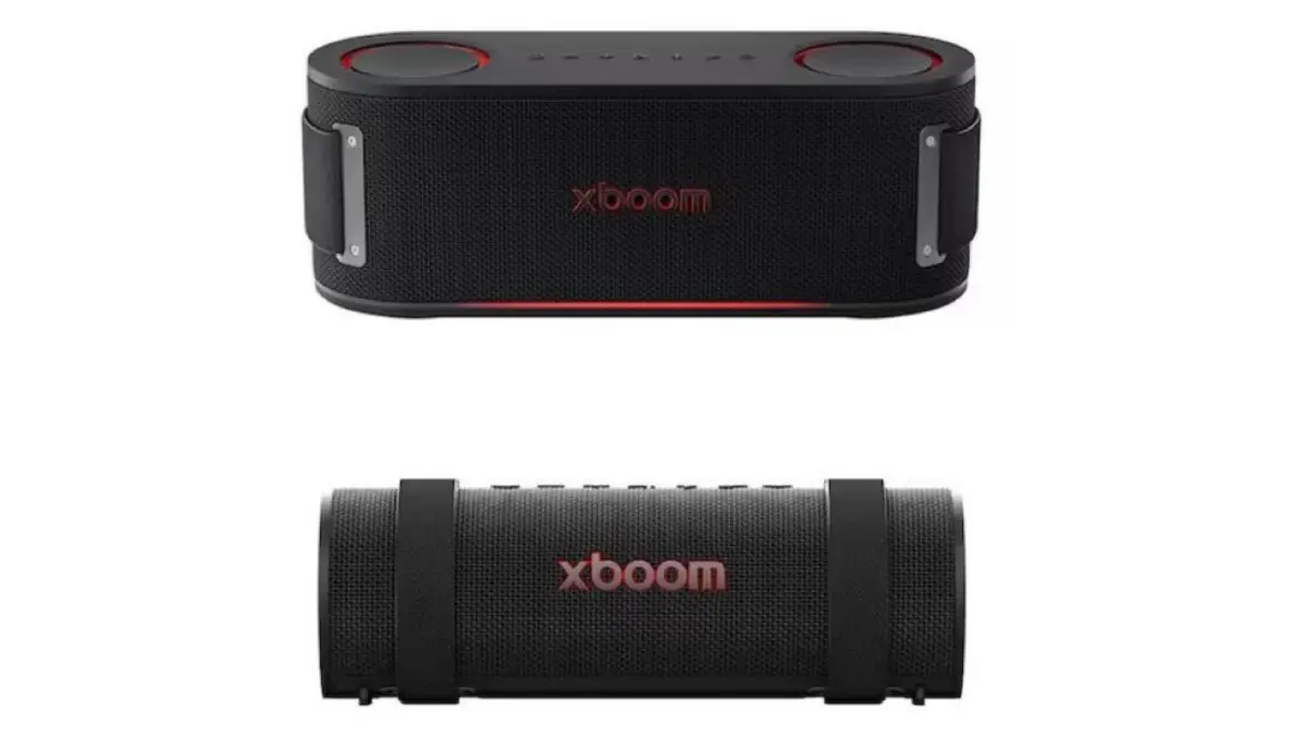 LG Xboom bounce speakers