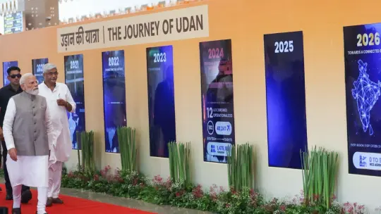 PM Modi inaugurates new terminal building at Jodhpur Airport in Rajasthan