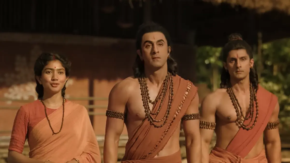 Rama, Sita and Lakshman 