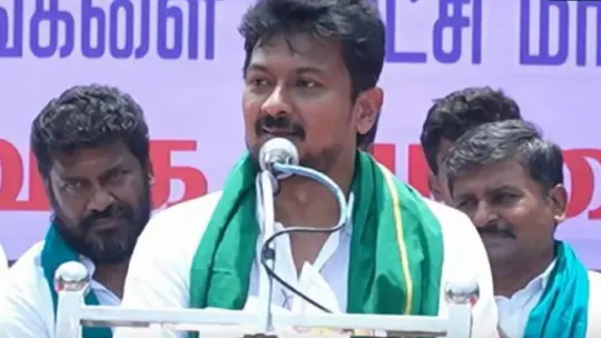 Udhayanidhi Stalin Detained After FIR Over Thanjavur Rally Remarks
