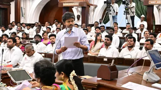 CM Vijay Announces Rs 25 Lakh Health Insurance, Cars for MLAs and 6,098 New Medical Seats