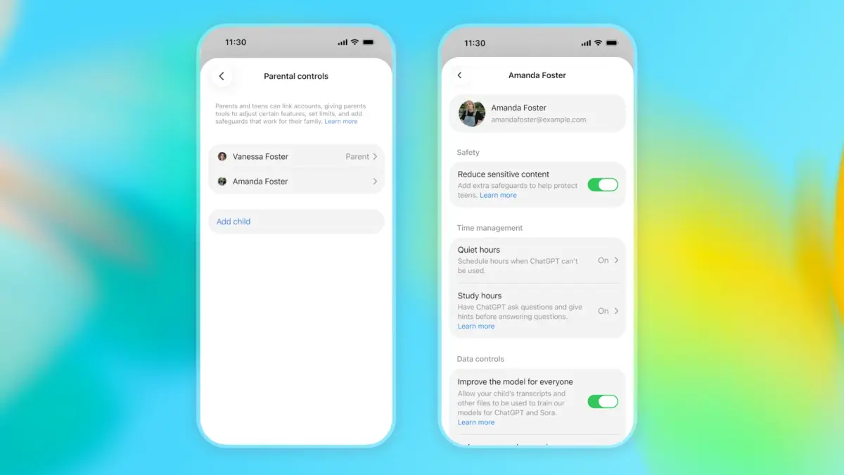 ChatGPT with Parental controls