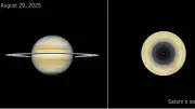 Saturn south pole