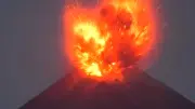 Anak Krakatau Eruption