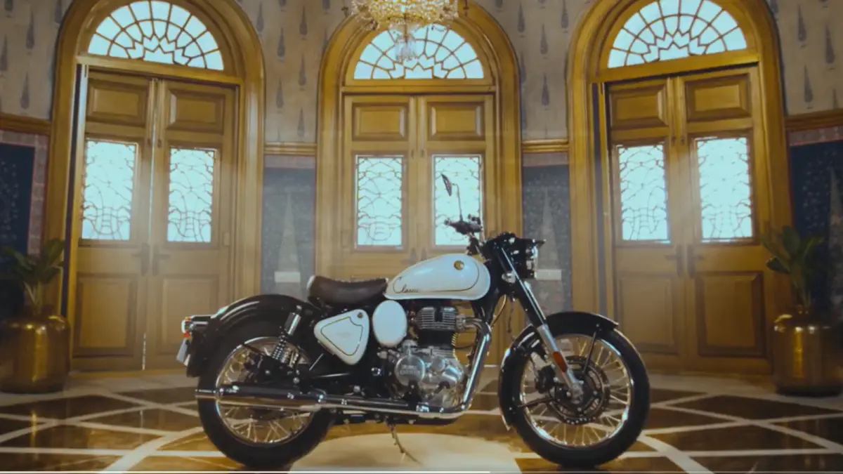 Royal Enfield White Edition