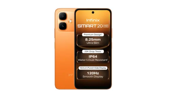 Infinix Smart 20 HD Launched in India at ₹10,999 With 5000mAh Battery
