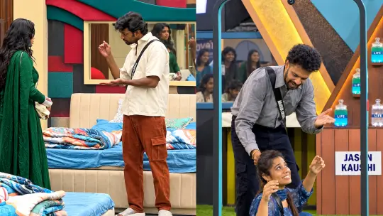 Bigg Boss Tamil 10: Avinash's Golden Brick Move Revives Shama & Vinoth Babu