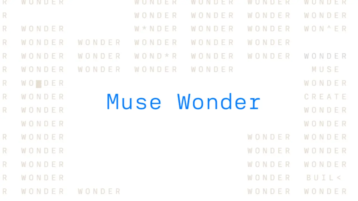Muse Wonder