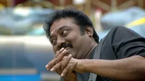 Bigg Boss Tamil 3: Saravanan the Survivor in Bigg Boss Tamil House. Image Credit Vijay TV Hotstar