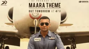 Soorarai Pottru-Maara Theme is About to Release Tomorrow 4 pm