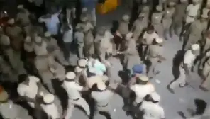 Police Lathi Charge in Chennai CAA Protest