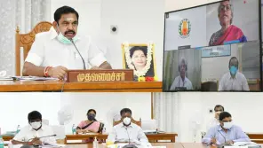 Tamil Nadu CM Edappadi Palaniswami Covid Meeting.