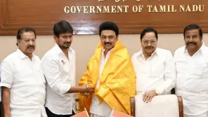 CM Stalin Meets Udhayanidhi Stalin