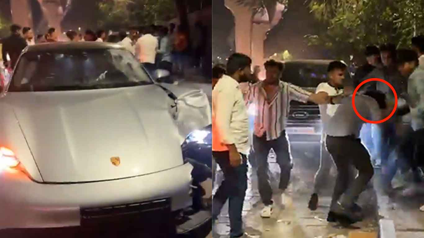 Pune Porsche Car Accident