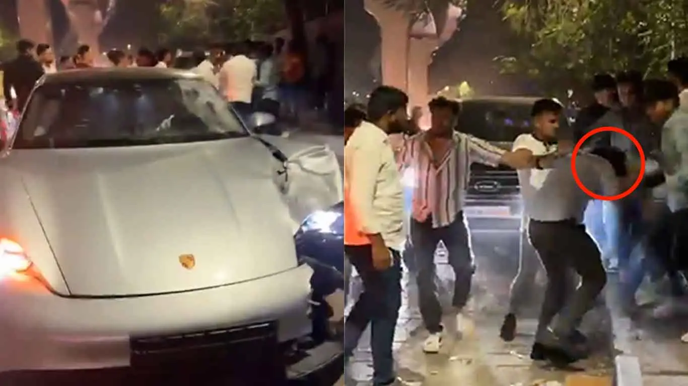 Pune Porsche Car Accident