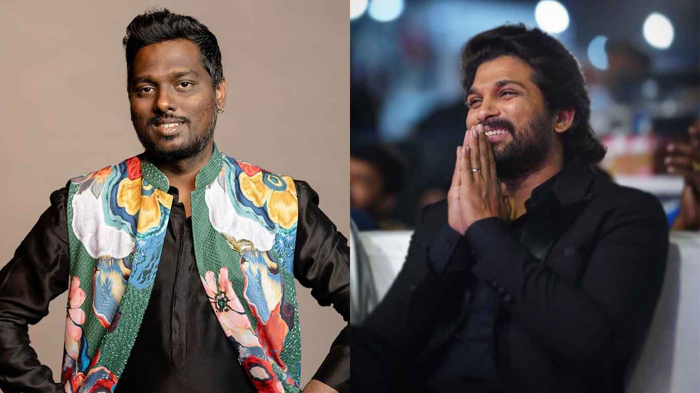 Director Atlee And Actor Allu Arjun